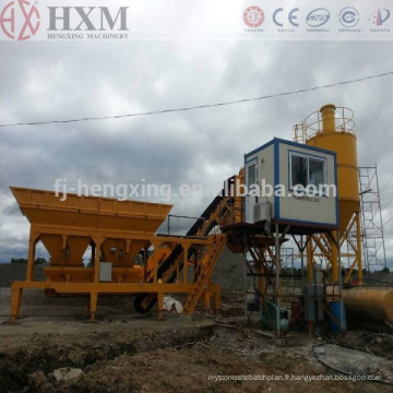 Usine de dosage de béton mobile Chine HZS25